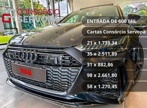 AUDI RS6 4.0 AVANT V8 TWINTURBO MHEV TIPTRONIC